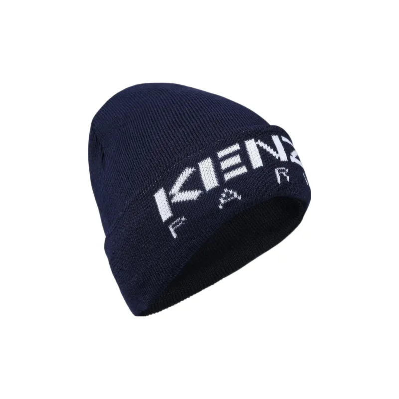 KENZO Logo Intarsia Beanie-1
