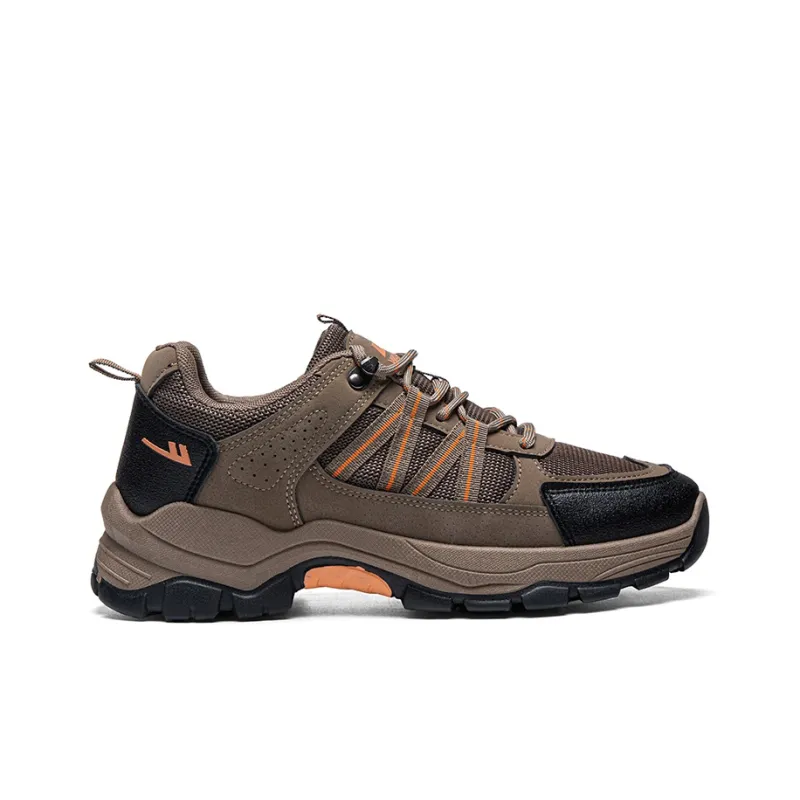 Warrior Lightweight Low Top Casual Shoes Men's Brown-1
