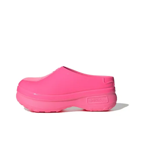 adidas originals AdiFOM Stan Smith Mule Neon Pink