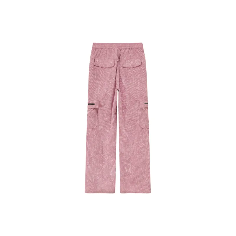 NO ONE ELSE Casual Pants Women's Gray Pink-1