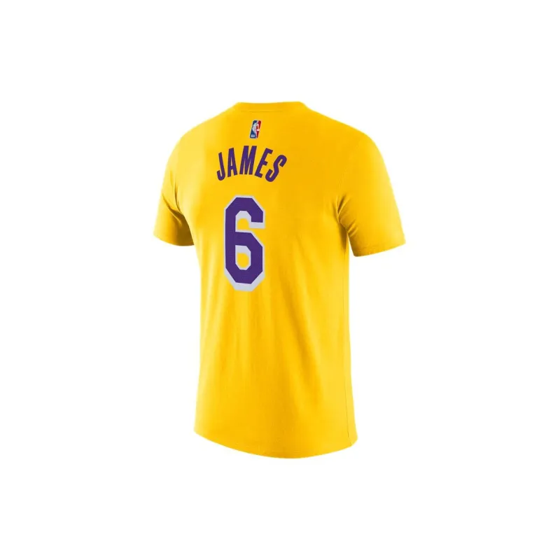 Nike X NBA Basketball Jerseys Men Yellow-1