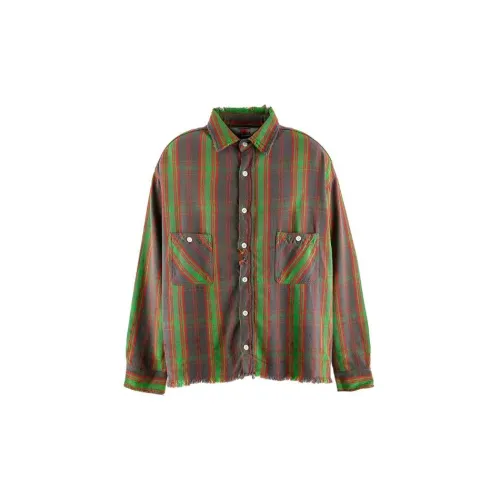 SAINT Mxxxxxx Shirts Men Green