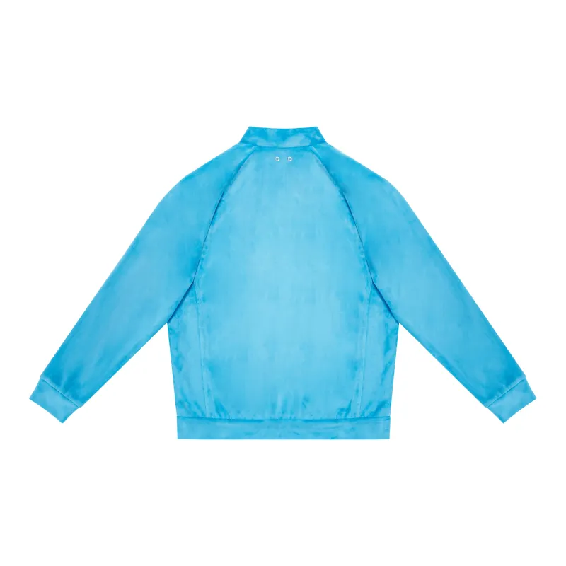 TEAM WANG Brushed effect Zip up Jacket-4