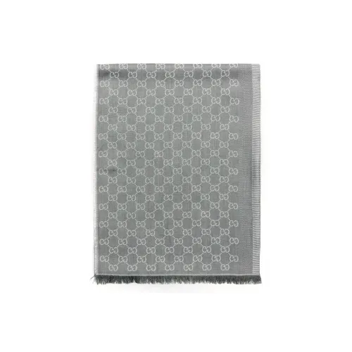 GUCCI GG Knit Scarves Unisex
