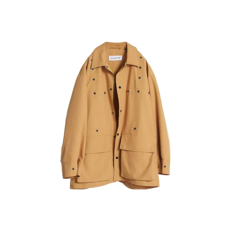 A. A. Spectrum Jackets Men Wheat Yellow-2