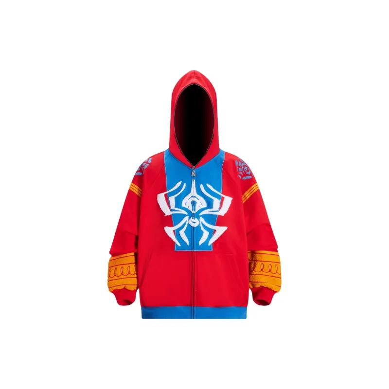 KAKAZZY Sweatshirts Unisex Red-1