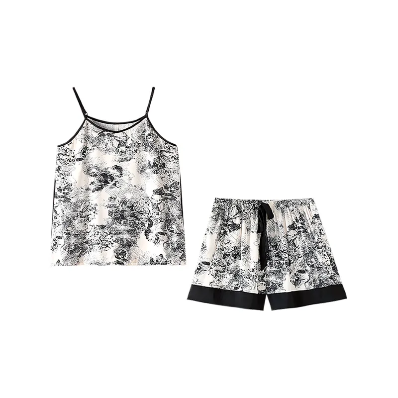 Jovini Pajama Set Women's Black-0