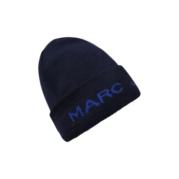MARC JACOBS Logo print Knitted Beanie Hat