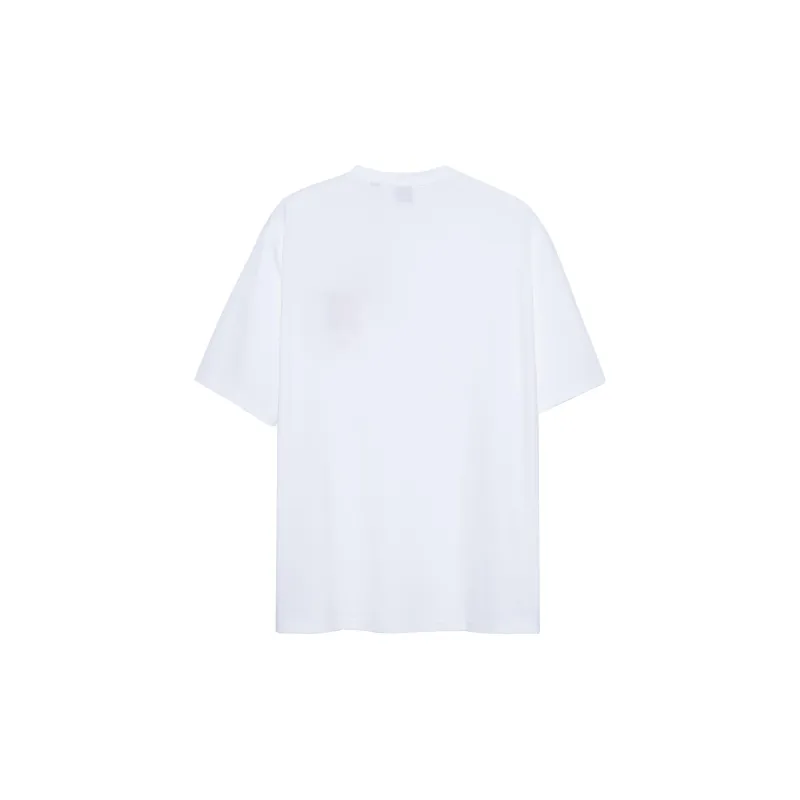 Burberry Contrast Logo Graphic Cotton T shirt-1