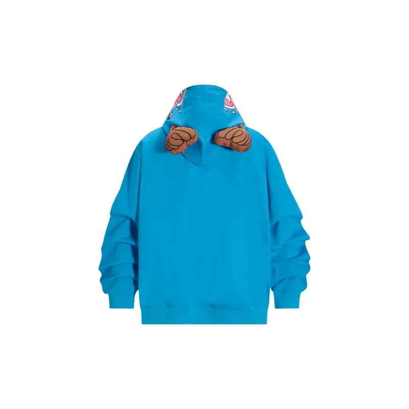 KAKAZZY Sweatshirts Unisex Sky Blue-4