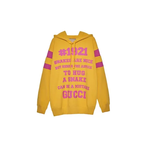 GUCCI 1921 Print Sweatshirt 'Honey Yellow'