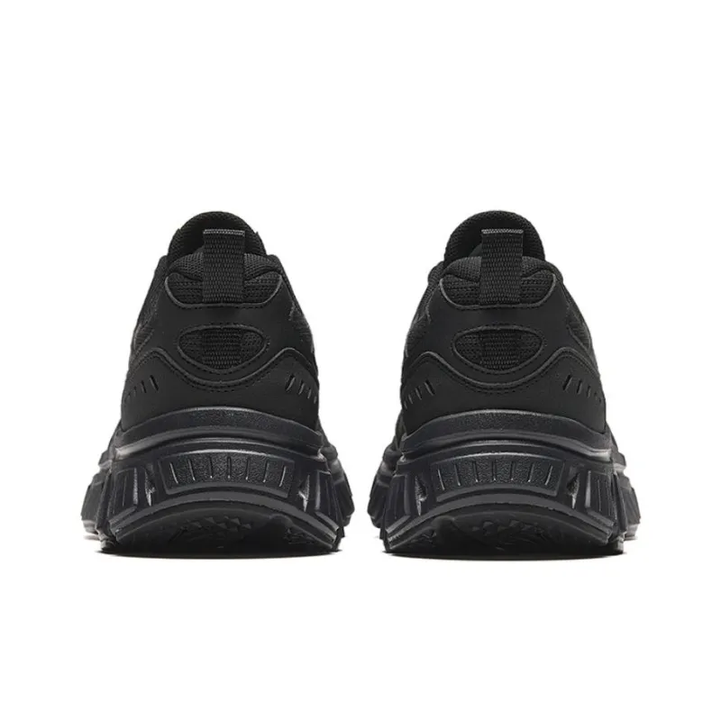 Anta Cushioning Wear-Resistant Low-Top Running Shoes Men's Black-3