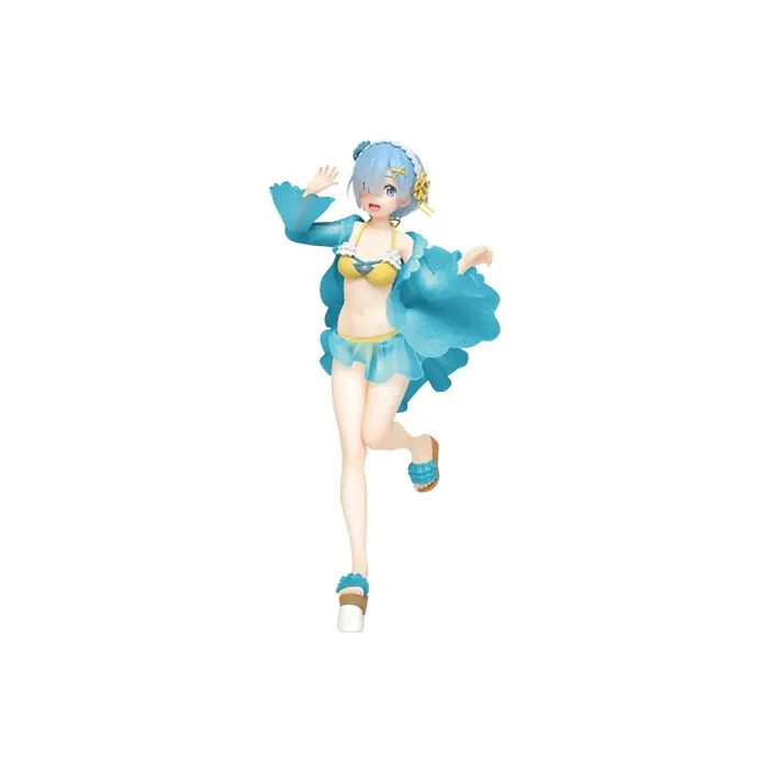TAITO Rem Lotus Leaf Swimsuit Version Bonus Gifts 23cm-1