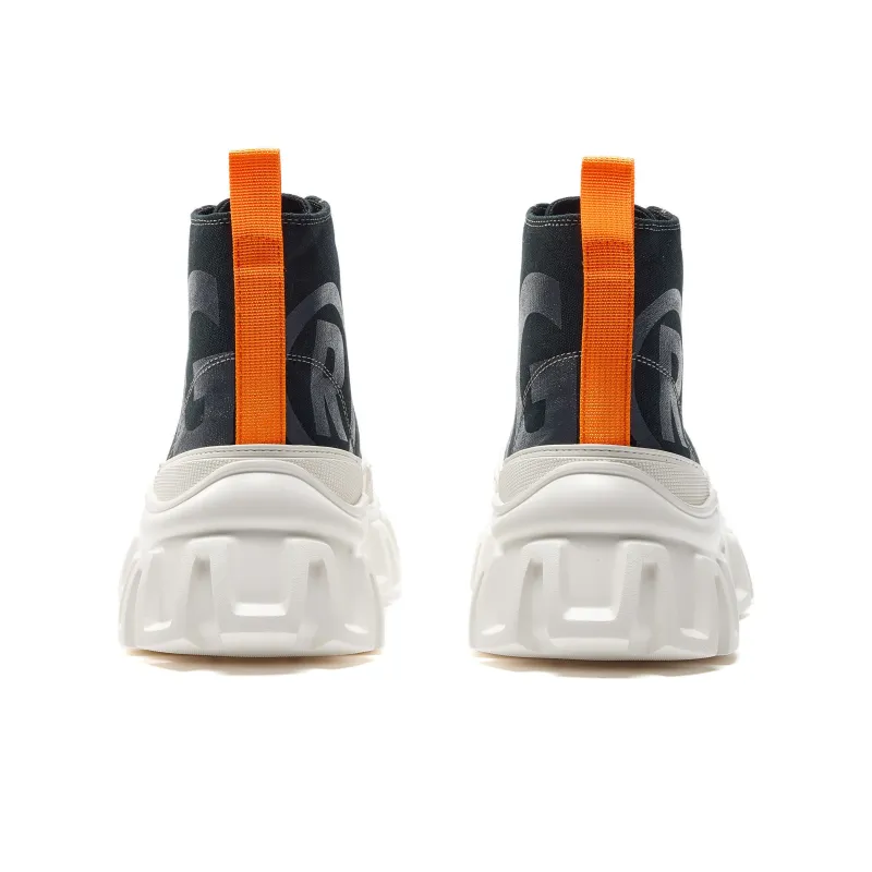 OGR Lull Collection 2.0 High Top Canvas Shoes Unisex Black-4