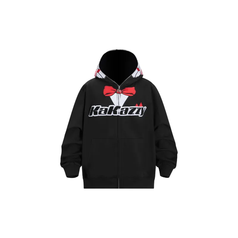 KAKAZZY Sweatshirts Unisex Black-3