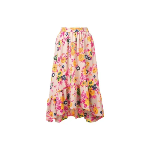 MSGM Casual Long Skirts Women's Pink