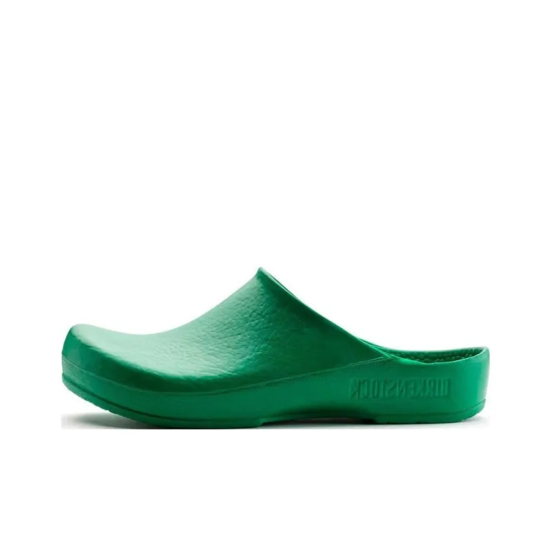 Birkenstock Slip Resistant Closed Toe Slippers Women's Green-0