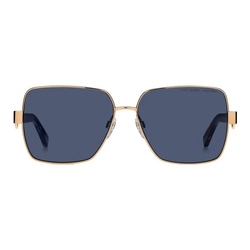 MARC JACOBS Metal Irregular Shape Sunglasses Women's Gold-1