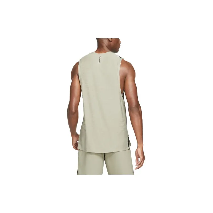 Nike Tank Tops Men's Light Green Gray-1