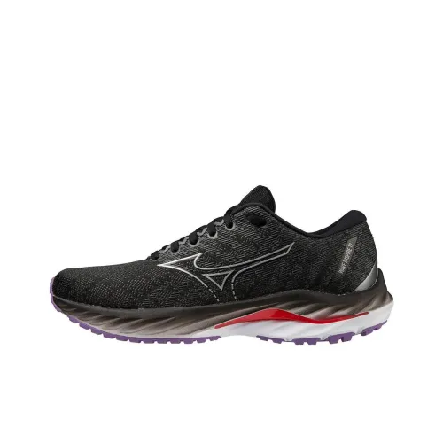 Mizuno Women's Wave Inspire 19 'Black Bittersweet'