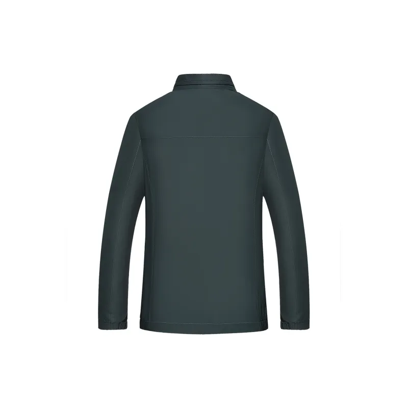 H YXIANG Jackets Men Green-1