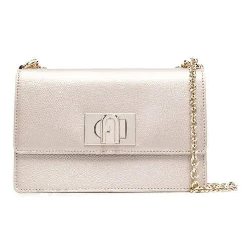 Furla Logo-buckle Leather Shoulder Bag