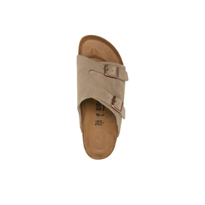 Birkenstock Zurich Suede Slides-3