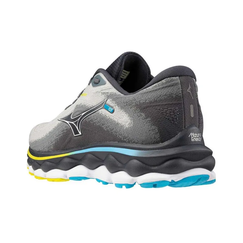 Mizuno Wave Sky 7 'Grey Blue Yellow'-5