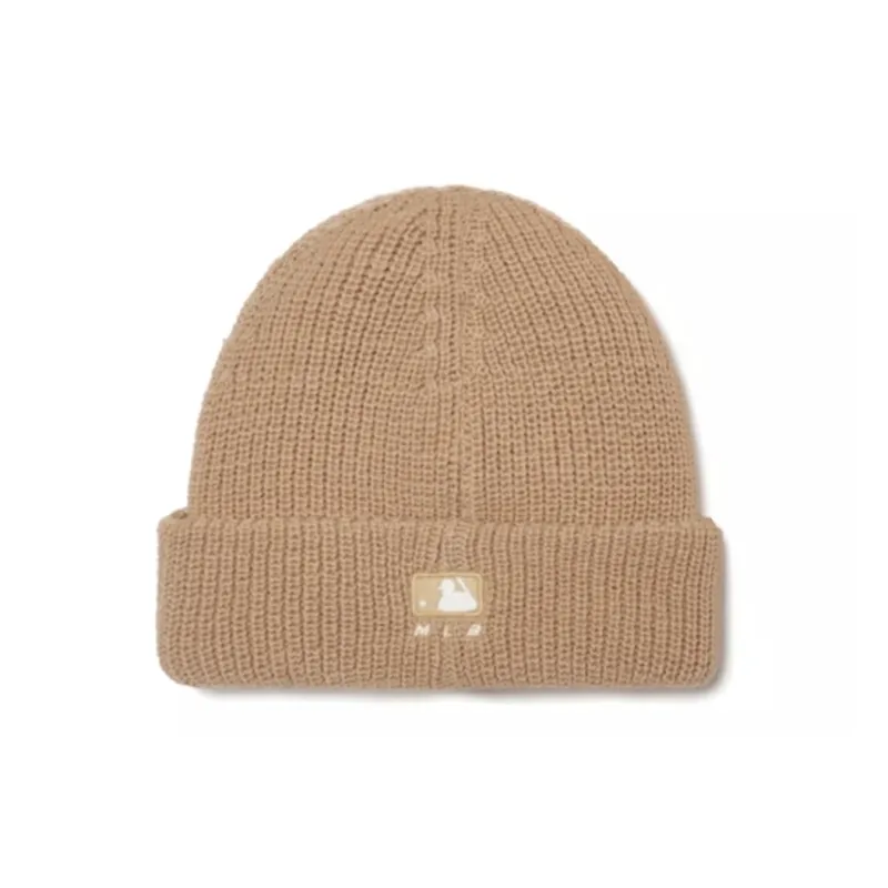 MLB Acrylic Beanies Kids' Beige Yellow-1