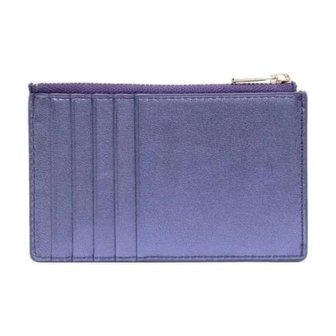 Furla Leather Wallet Women's Dark Purple-1