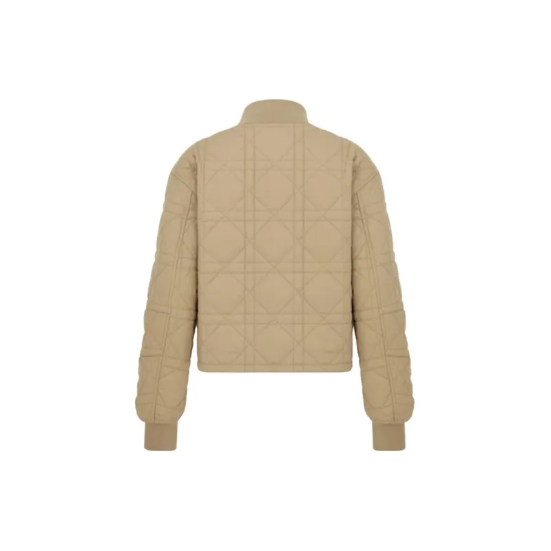 DIOR Jackets Coats Women's Khaki-1