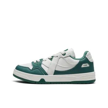 XTEP MAXX1.0 Low Top Skateboard Shoes Women's Deep Turquoise/Sail White
