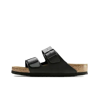 Birkenstock Arizona Soft Footbed Birko Flor Narrow Fit 'Black'