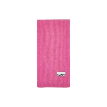 GANNI Soft Wool Scarf
