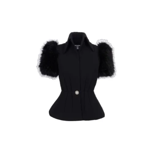 BALMAIN Jackets Women's Black