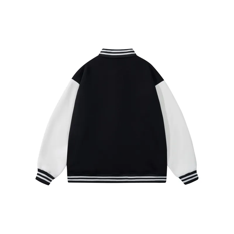 LEVEL RELAX Series Baseball Jacket Unisex-1
