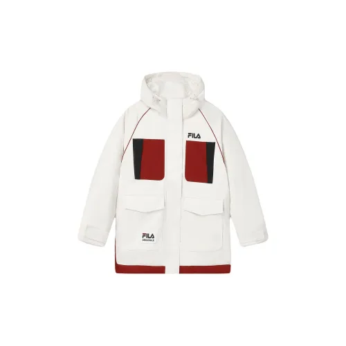 FILA Down Jackets Women's Cloud White