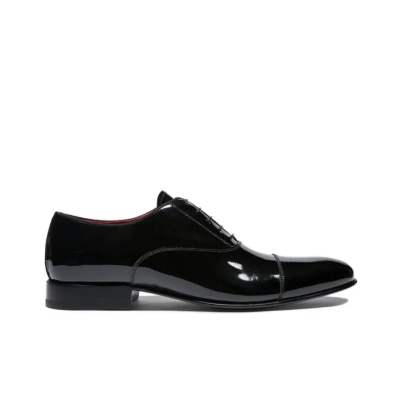 SCAROSSO Rodrigo Patent-leather Oxford Shoes-1