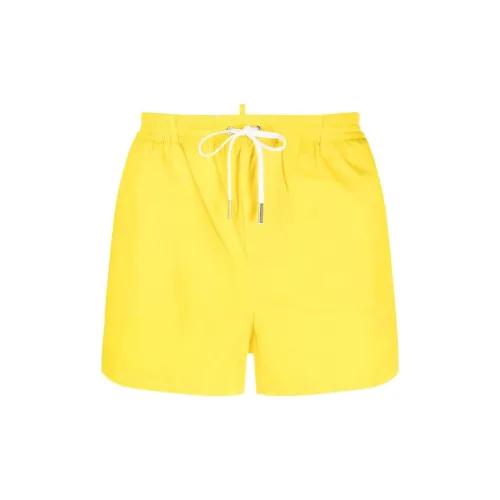 DSQUARED 2 Swimming Shorts Men Yellow