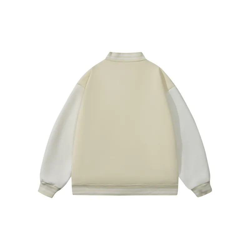 LEVEL RELAX Series Baseball Jacket Unisex-8