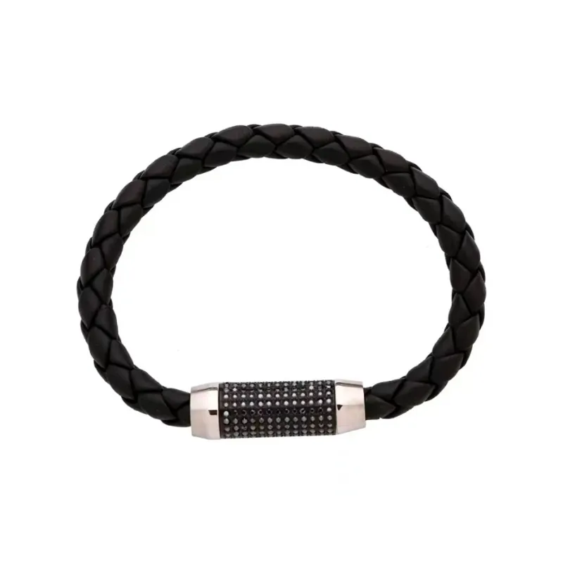 Swarovski Bracelets Men's Black-1