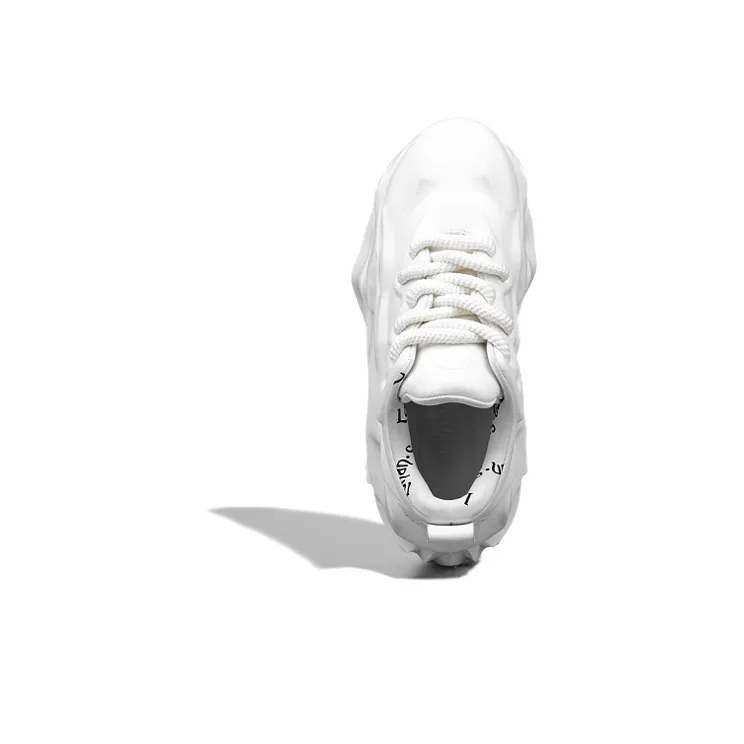 LOHAN·SIR Chunky Sneakers Unisex Low Top Black/White-4
