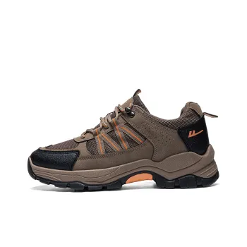 Warrior Lightweight Low Top Casual Shoes Men's Brown