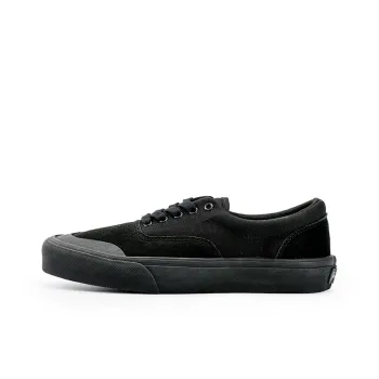 GOLUCK Cushioning, Wear Resistant Low Top Skateboard Shoes Unisex Black Warrior