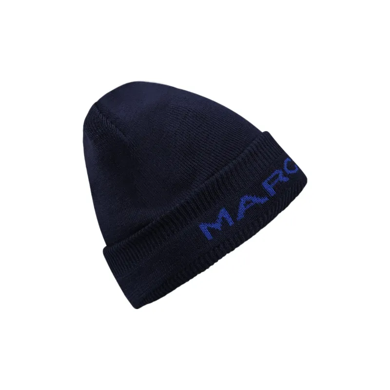 MARC JACOBS Kids Logo print Knitted Beanie Hat-3