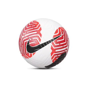 Nike Size 5 Ball Soccer Rubber Machine Stitched Soccer Ball Unisex Red White Black