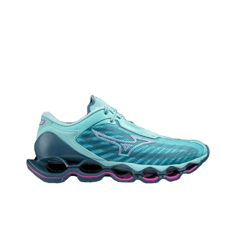 Mizuno Women's Wave Prophecy 12 'Blue Atoll'-1