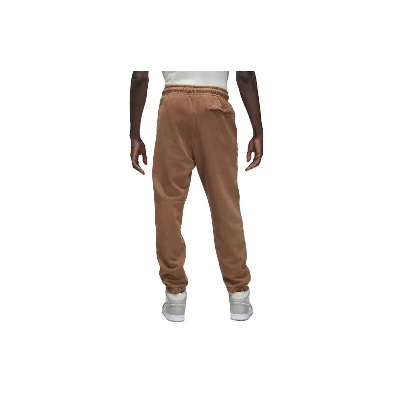 Jordan Essentials Knitted Sweatpants Men Tan-2