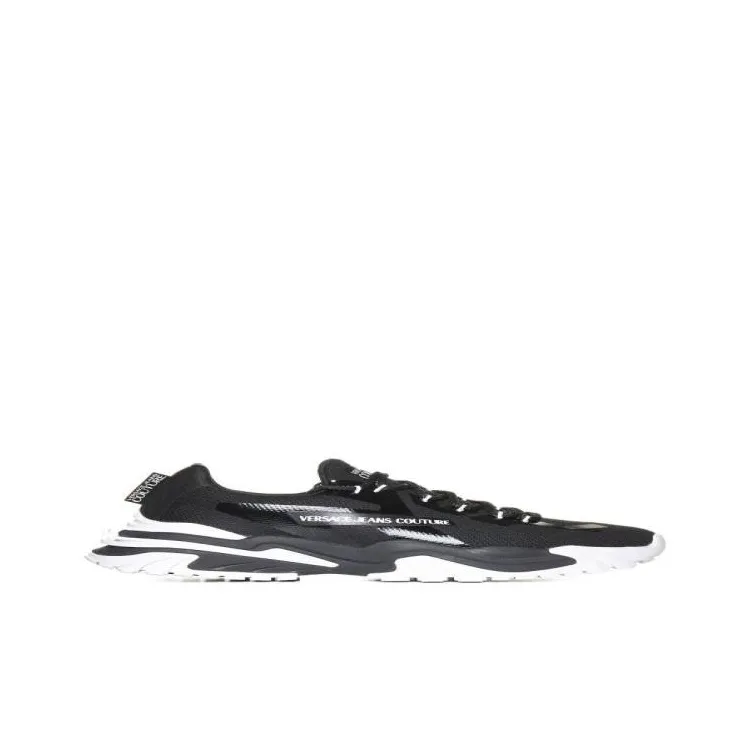 VERSACE JEANS Couture Low Top Casual Shoes Men's Black-8