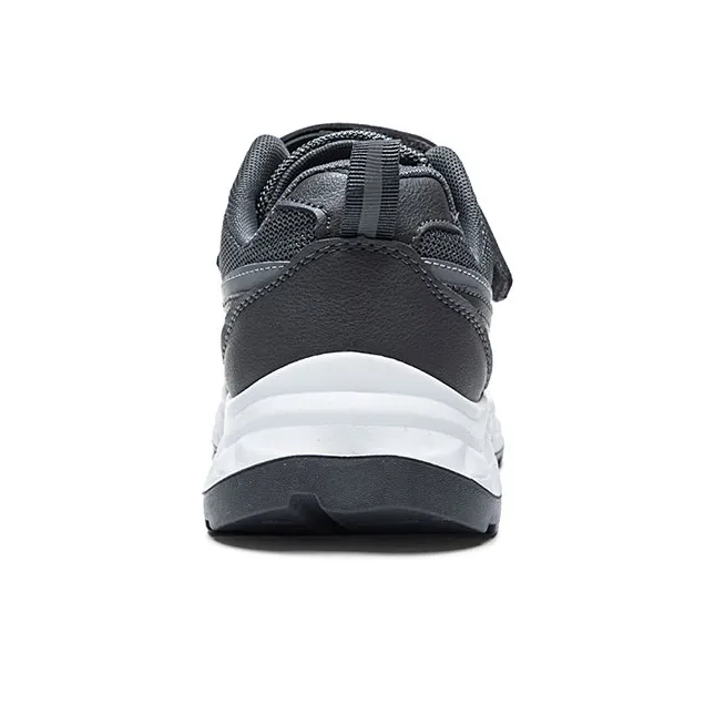 Warrior Soft Soled Dad Shoes Lightweight Low Top Casual Shoes Men's Gray-2